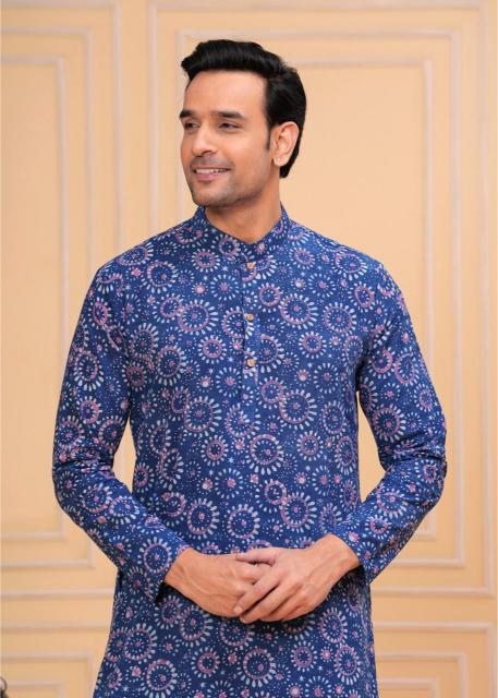 Pichwai Mens kurta, pichwai painting kurta for men, pichwai kurta for men