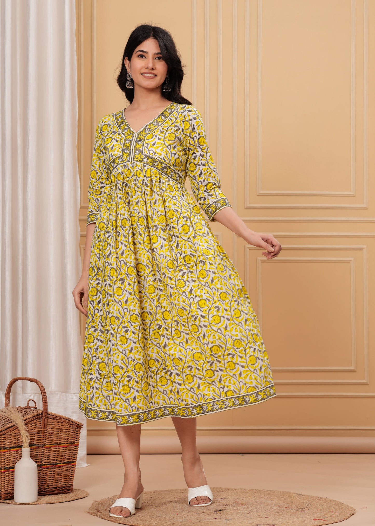 Moringa Mul Mul Cotton Dress