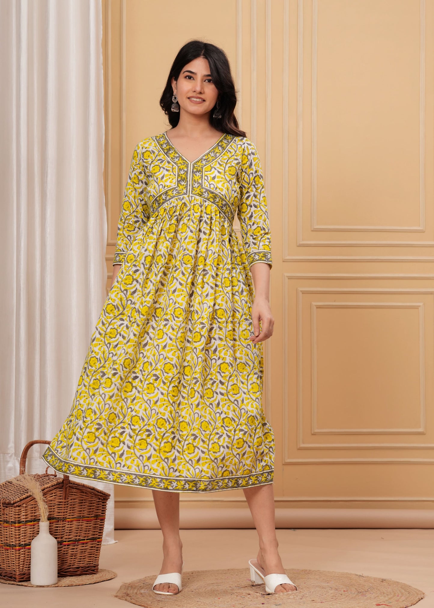 Moringa Mul Mul Cotton Dress