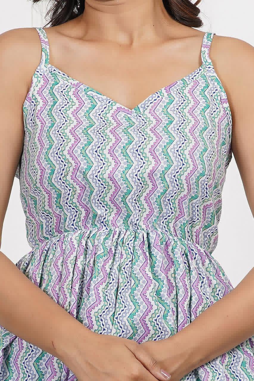 Zig Zag spaghetti top