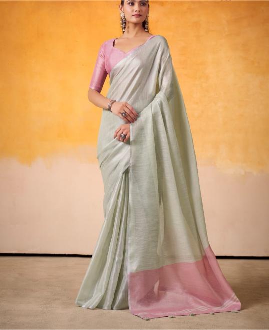 Sea green Silk Saree, sea green Tissue Silk saree, Durga puja Silk sarees, Handloom Tissue Silk saree, Sea green saree, Ranga Chakra Saree, Navratri Sarees, Tissue Sarees