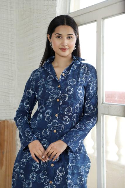 Indigo Kurta set